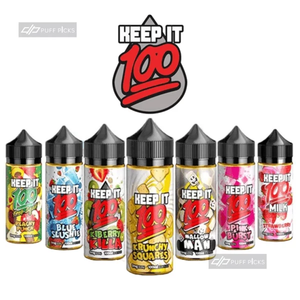 E-LIQUIDS; E-Juice; Vape; Desposable; Dallas; Fast Delivary; Keep It 100 E-Liquid | 100ml | 6mg Strength;