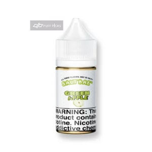 E-LIQUIDS; E-Juice; Vape; Desposable; Dallas; Fast Delivary; Salt Bae Green Apple 30ml Bottle;