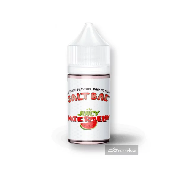 E-LIQUIDS; E-Juice; Vape; Desposable; Dallas; Fast Delivary; Salt Bae Juicy Watermelon 30ml Bottle;